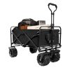 Collapsible Foldable Wagon, Heavy Duty Camping Cart - Image 4