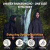 Rocksport Unisex Camping  Rain Poncho Multi Use Waterproof - Image 3