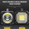 DOCOSS 2 in 1 Torch Light High Power Rechargeable Torch Water Resistant Camping Light - Image 5