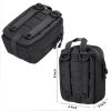 PROBEROS First Aid Box for Medical Emergency Kit, Heavy Duty and Large Capacity Military Grade Rip-Away Ifak Pouch for Camping - Image 5