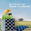 Divine Casa Abstract Microfiber 120 GSM Single Bed Travel Comforter for Camping - Image 3