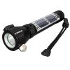 Spurtar Solar Powered Flashlight, Emergency Light Usb Rechargeable Solar Powered 2000Mah For Camping - Image 2
