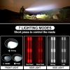Spurtar Solar Powered Flashlight, Emergency Light Usb Rechargeable Solar Powered 2000Mah For Camping - Image 5