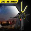 KLIFFOO Portable Emergency Light Rechargeable Torch LED Flashlight For Camping - Image 7