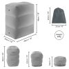 ABOUT SPACE Travel Foot Rest Pillow - Inflatable Foot Rest with Drawstring Bag for Camping - Image 7