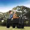 Collapsible Foldable Wagon, Heavy Duty Camping Cart - Image 5