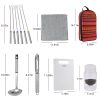 CONJGI Portable Camping Cooking Utensils Set - 19 PCS Cookware - Image 3
