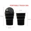 APPUCOCO Mini Car Trash Bin Can Holder Dustbin - Image 2