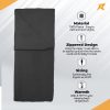 Rocksport Fleece Sleeping Bag Liner, Light Weight Compact & Soft Blanket for Camping - Image 2