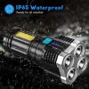 Rylan Rechargeable Flashlight LED Waterproof Handheld for Camping - Image 4