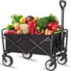 Collapsible Foldable Wagon, Heavy Duty Camping Cart - Image 7