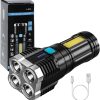 Rylan Rechargeable Flashlight LED Waterproof Handheld for Camping - Image 6