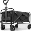 Ketumal Collapsible Folding Camping Utility Wagon cart Trolley - Image 5
