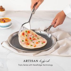 Stahl Artisan Hybrid Triply Dosa Tawa