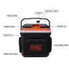 BLACK+DECKER BDC24L-B1 Thermoelectric Portable Automotive Car Beverage Cooler & Warmer (PRE-COOL Required) - Image 7