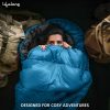 Lifelong Sleeping Bag for Camping_Winter Sleeping Bags Certified for Temperatures -7°C to 0°C - Image 4