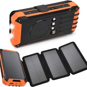 YUVORA Solar Charger with Foldable Panels