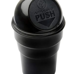 APPUCOCO Mini Car Trash Bin Can Holder Dustbin