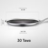 Stahl Artisan Hybrid Triply Dosa Tawa - Image 3