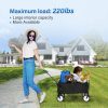 Collapsible Foldable Wagon, Heavy Duty Camping Cart - Image 9
