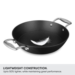 Stahl Blacksmith Hybrid Enamelled Cast Iron Kadhai