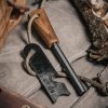 Ship - Fire Starter Magnesium Rod, Flint Steel Fire Wood Handle Starter for Survival Tool Camping - Image 8
