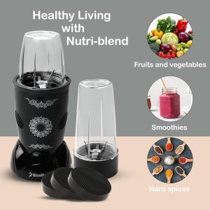 BlueStar Bullet Juicer Mixer Grinder 400 Watts for Camping