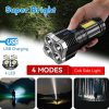 Rylan Rechargeable Flashlight LED Waterproof Handheld for Camping - Image 7
