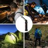 KLIFFOO Portable Emergency Light Rechargeable Torch LED Flashlight For Camping - Image 6