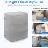 ABOUT SPACE Travel Foot Rest Pillow - Inflatable Foot Rest with Drawstring Bag for Camping - Image 5
