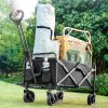 Ketumal Collapsible Folding Camping Utility Wagon cart Trolley - Image 10