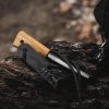 Ship - Fire Starter Magnesium Rod, Flint Steel Fire Wood Handle Starter for Survival Tool Camping - Image 5