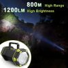 GHIME Torch Light High Power Long Distance Rechargeable Camping Flashlight - Image 2