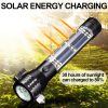 Spurtar Solar Powered Flashlight, Emergency Light Usb Rechargeable Solar Powered 2000Mah For Camping - Image 6