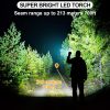 Spurtar Solar Powered Flashlight, Emergency Light Usb Rechargeable Solar Powered 2000Mah For Camping - Image 7