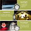 GHIME Torch Light High Power Long Distance Rechargeable Camping Flashlight - Image 5