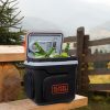 BLACK+DECKER BDC24L-B1 Thermoelectric Portable Automotive Car Beverage Cooler & Warmer (PRE-COOL Required) - Image 8