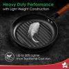 Wonderchef Pre-Seasoned Ferro Light 24cm Grill Pan - Image 5