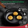 Wonderchef Pre-Seasoned Ferro Light 20cm Cast Iron Fry Pan - Image 6