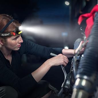 SSEA Waterproof Headlight Flashlight with Zoomable Wide Beam LED HeadLamp for Camping - Image 2