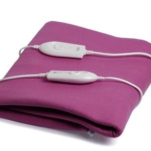 Expressions Polar Electric Bed Warmer - Electric Under Blanket - Double Bed Size (150cms x 160cms) with 3 Heat Settings & Dual Safety Feature with Over Heat Protection