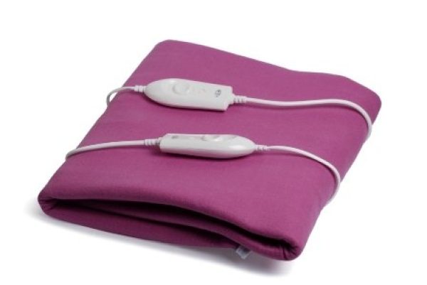 Expressions Polar Electric Bed Warmer - Electric Under Blanket - Double Bed Size (150cms x 160cms) with 3 Heat Settings & Dual Safety Feature with Over Heat Protection