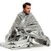 Cambia (Pack of 2 Emergency Mylar Thermal Blanket (140cm x 210cm) - Waterproof & Windproof Foil Blanket for Camping - Image 3