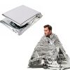 Cambia (Pack of 2 Emergency Mylar Thermal Blanket (140cm x 210cm) - Waterproof & Windproof Foil Blanket for Camping - Image 4