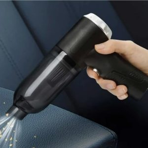 IDELLA 3IN1 Portable Car Vacuum Cleaner with Blower | USB Rechargeable Wireless Handheld Car Vacuum Cleaner For Camping