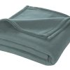Cloth Fusion Polar Fleece Blanket Single Bed for Winter (60x90 Inches, Charcoal Grey) - Image 3
