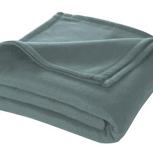 Cloth Fusion Polar Fleece Blanket Single Bed for Winter (60x90 Inches, Charcoal Grey)