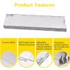 PROBEROS 84 * 24Cm Windshield For Camping Wood Stove With Nylon Drawstring Pouch,10 Plates Aluminum Folding Windproof Screen For Camping Stove Windpscreen Stand For Camping - Image 6