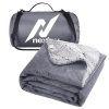 nexlev Sherpa Waterproof Camping Blanket - Extra Thick and Warm Large Sherpa Fleece Outdoor Blanket for Camping - Image 2