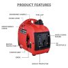 GIGAWATTS XLNT 3500E 1KW Inverter Generator Ultimate Portable Power Solution with Silent Operation Ideal for Camping - Image 3